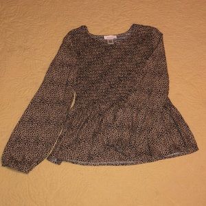 Cheetah Blouse